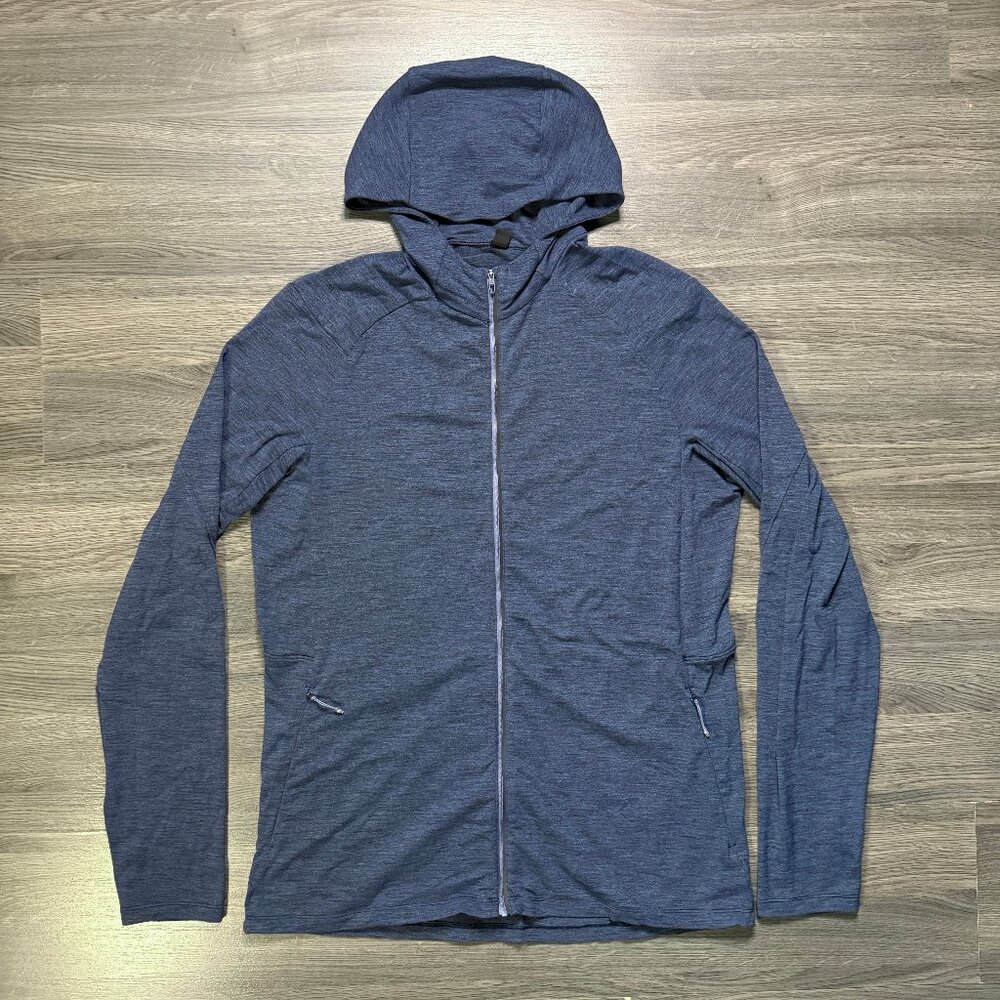 Lululemon Men's Surge Warm Full Zip Hoodie - Navy - Picture 2 of 8